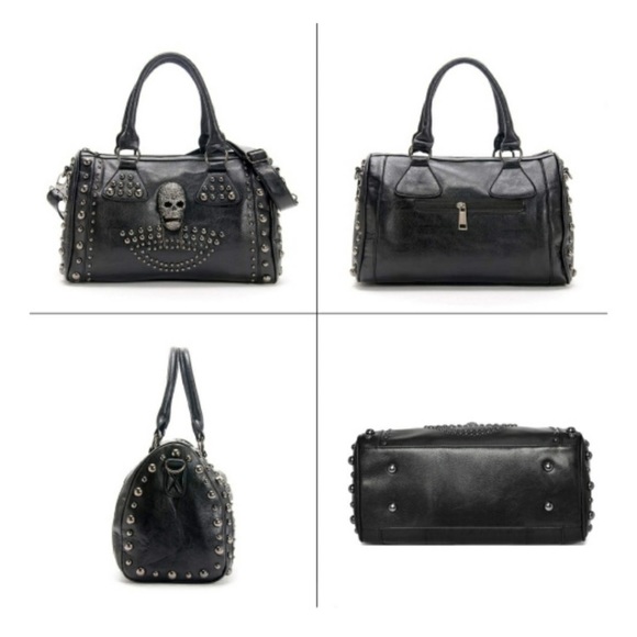 🆕️ Skull Handbag Large Capacity Gothic Style - Picture 6 of 8